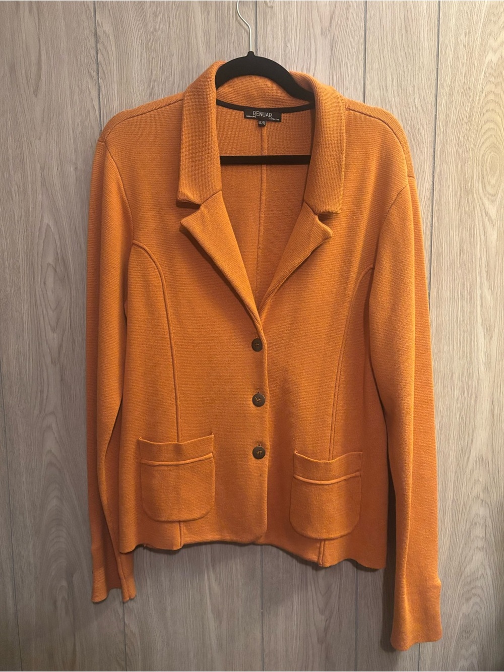 Renuar Tangerine Knit Blazer